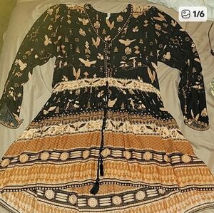 SPELL Vintage Phoenix Mini Dress